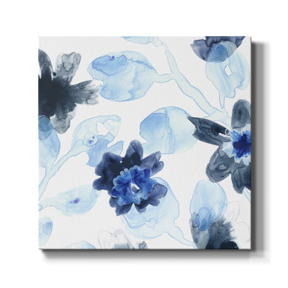 Blue Gossamer Garden IV - Canvas Art Print