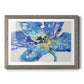 Fleur Bleue II - Barnwood Framed Art Print