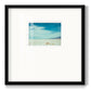 Salt Flat Walk I - Double Matboard Framed Print