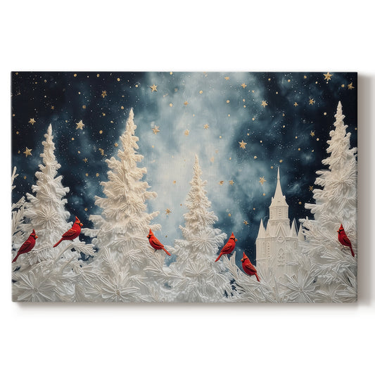 Soft Linen Blessing of Fir - Canvas Art Print