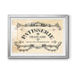 Antique French Label I - Modern Framed Art Print