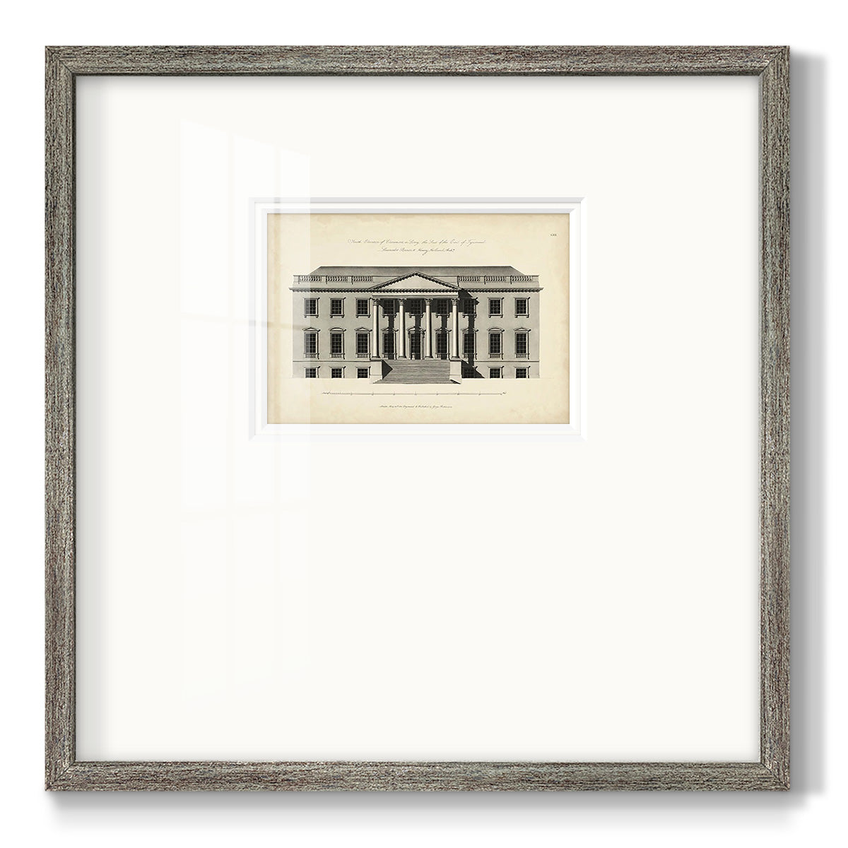 Richardson Architecture II Premium Framed Print Double Matboard