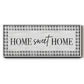 Home Sweet Home - Floater Framed Canvas Print