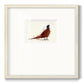 Pheasant Splash 4 Premium Framed Print Double Matboard