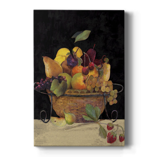 Fruit Basket II Revisit Premium Gallery Wrapped Canvas - Ready to Hang