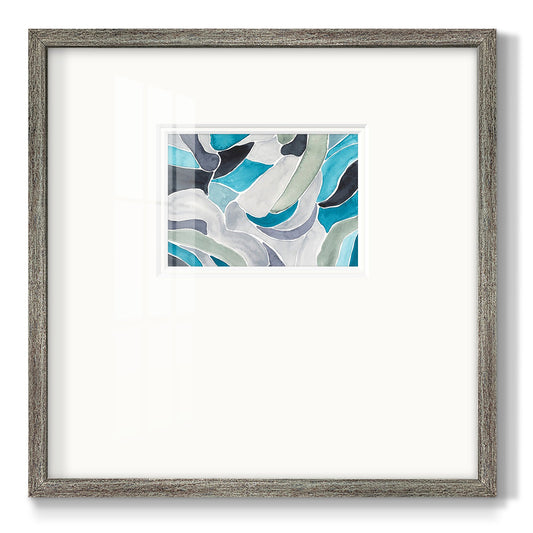 Subtle Billows I Premium Framed Print Double Matboard