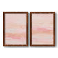 Rose Fade I - Premium Framed Canvas 2 Piece Set - Ready to Hang