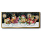 Christmas Lineup - Floater Framed Canvas Print