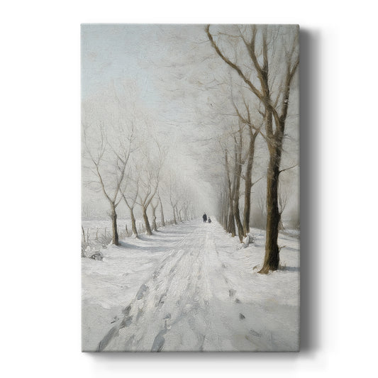Frostlit Blessing of Midwinter - Canvas Art Print