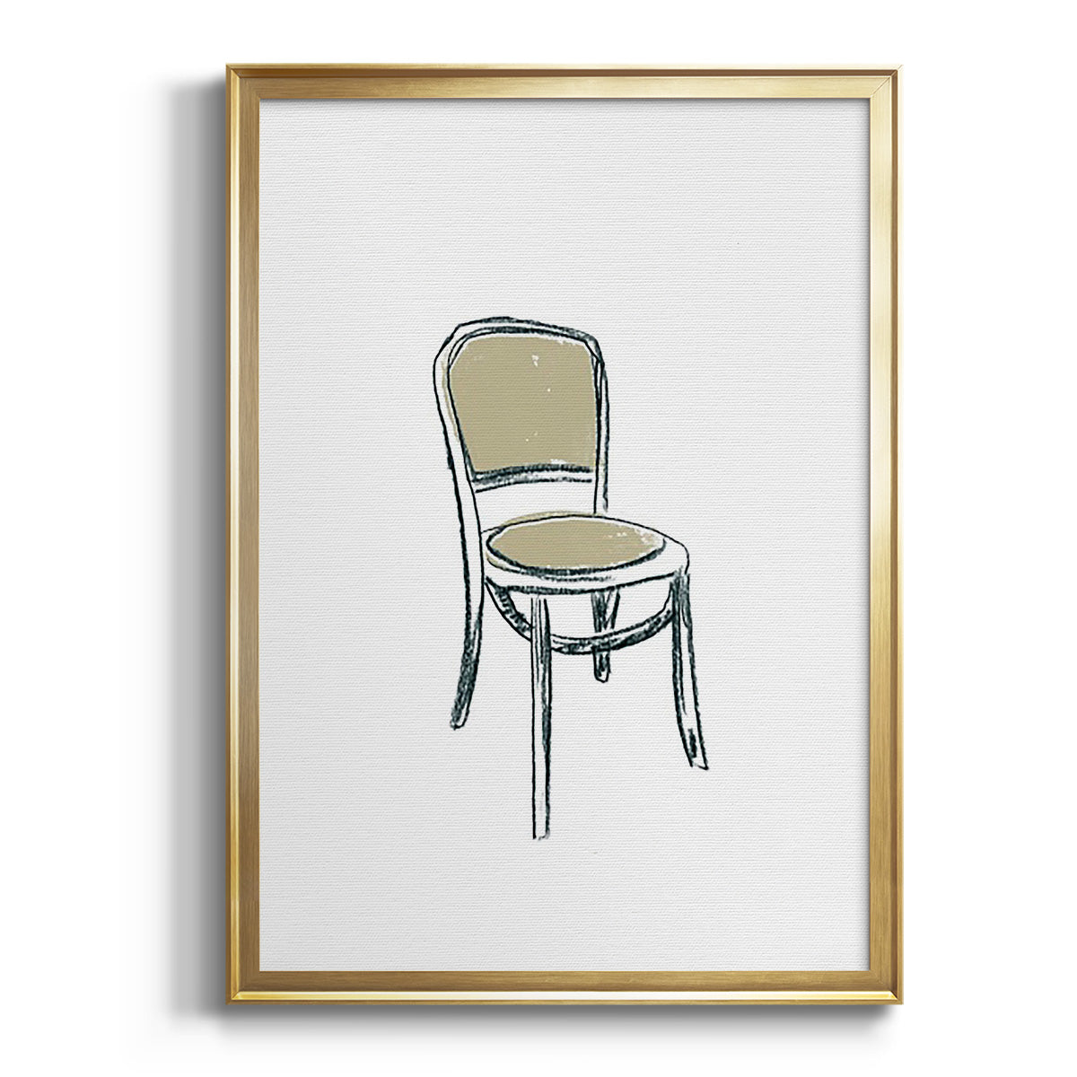 Take a Seat XI - Modern Framed Canvas Print