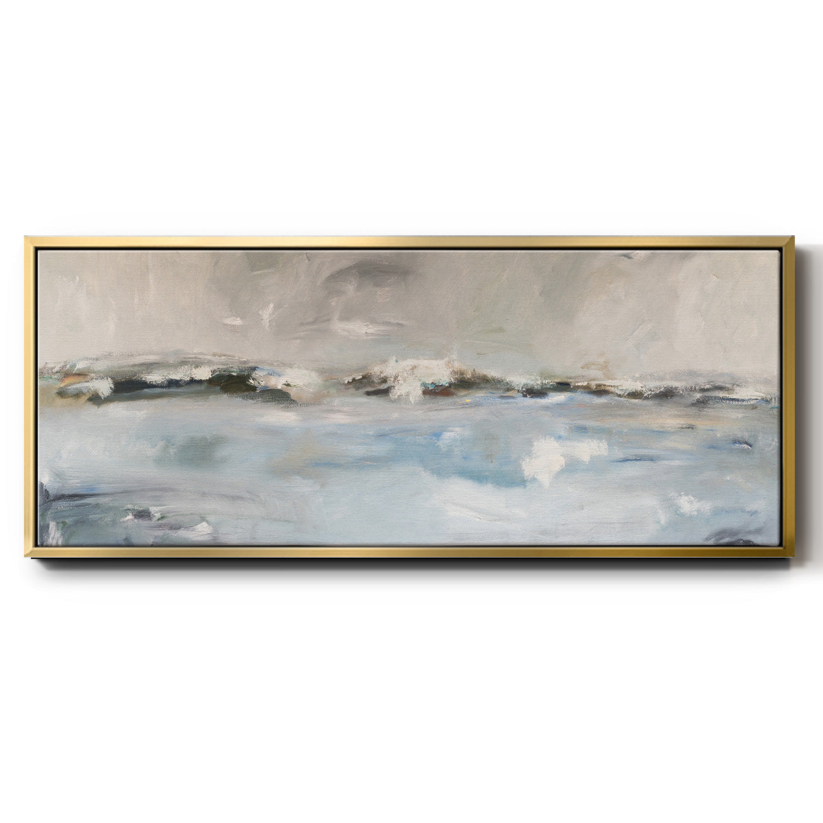 Surf Sans Turf - Floater Framed Canvas Print