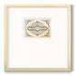 Antique French Label II - Double Matboard Framed Print