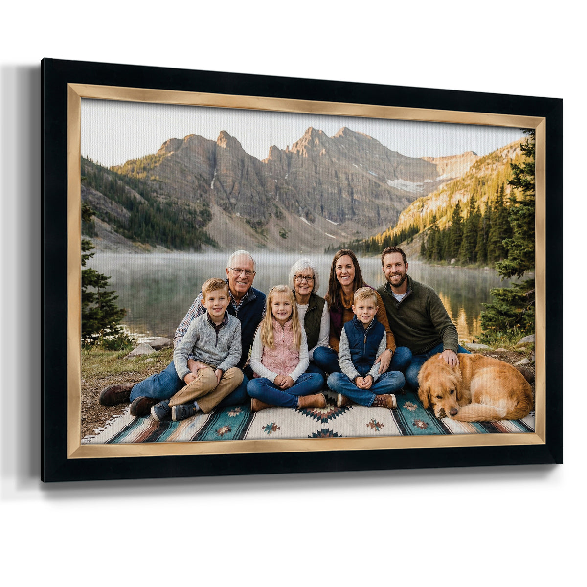 Custom Framed Canvas - Traditional & Ornate Collection