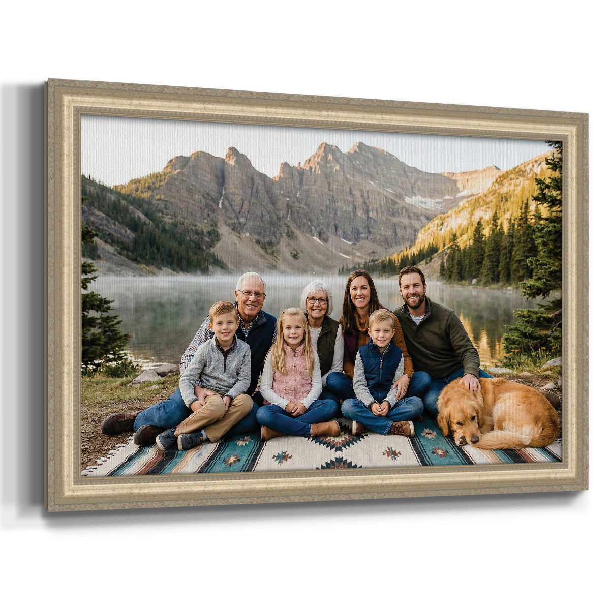 Custom Framed Canvas - Traditional & Ornate Collection