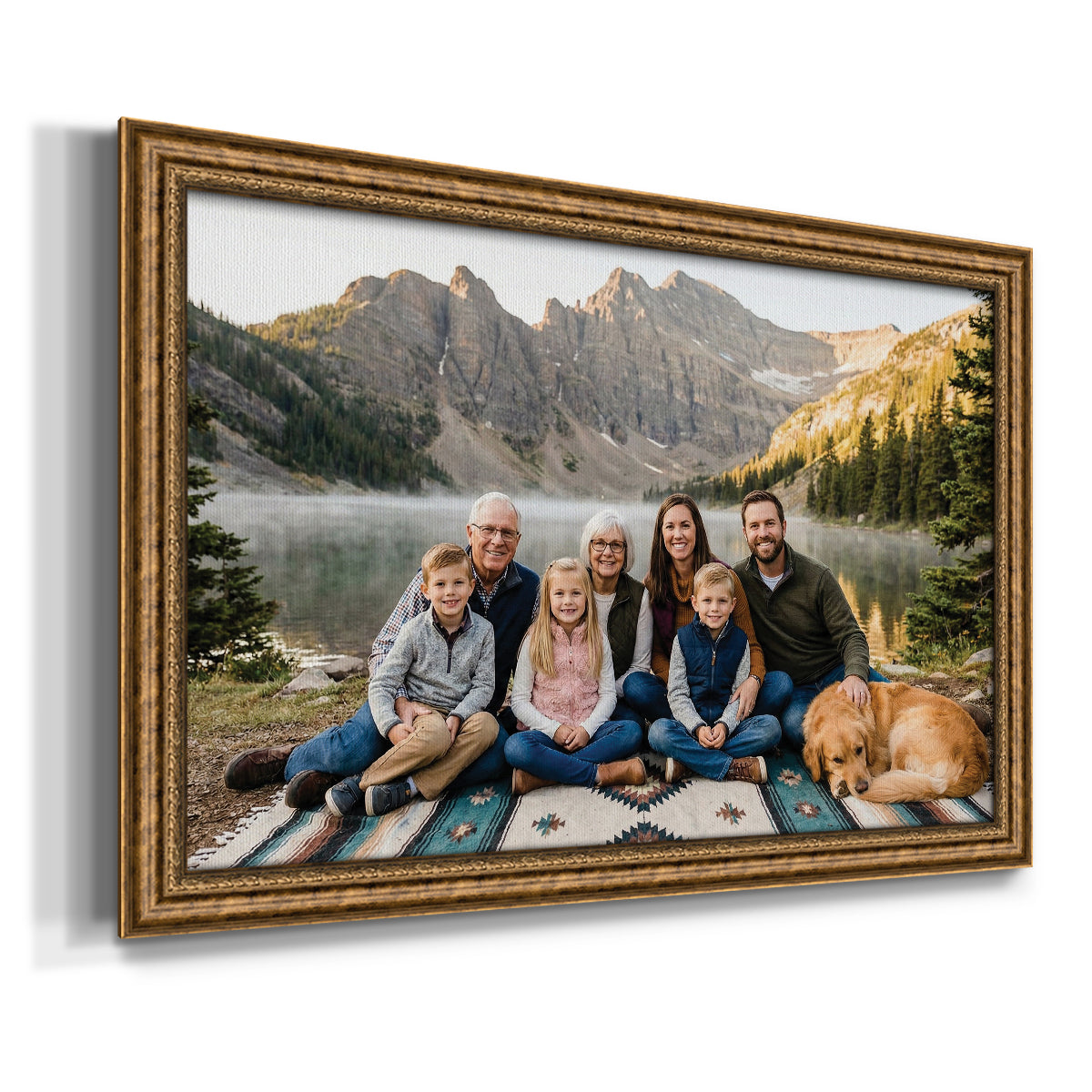 Custom Framed Canvas - Traditional & Ornate Collection