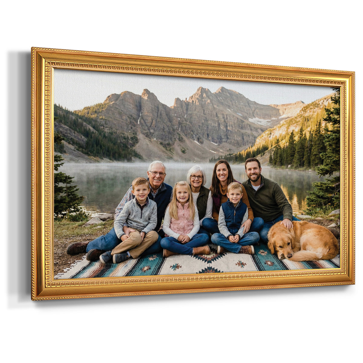 Custom Framed Canvas - Traditional & Ornate Collection