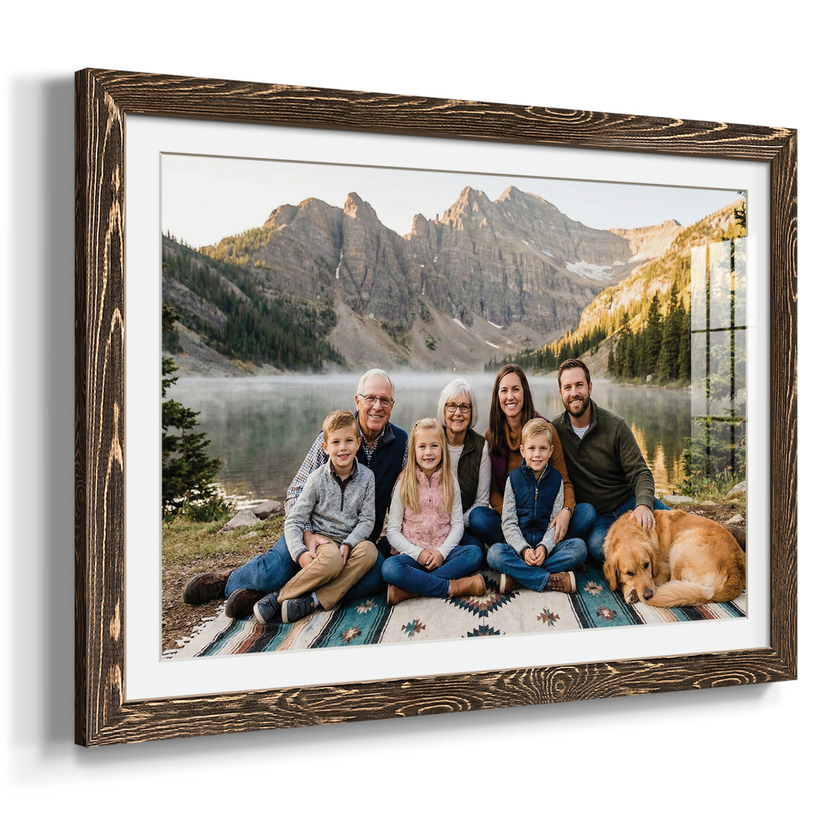 Landscape Custom Rustic Frames - Gallery Wrapped Canvas or Prints