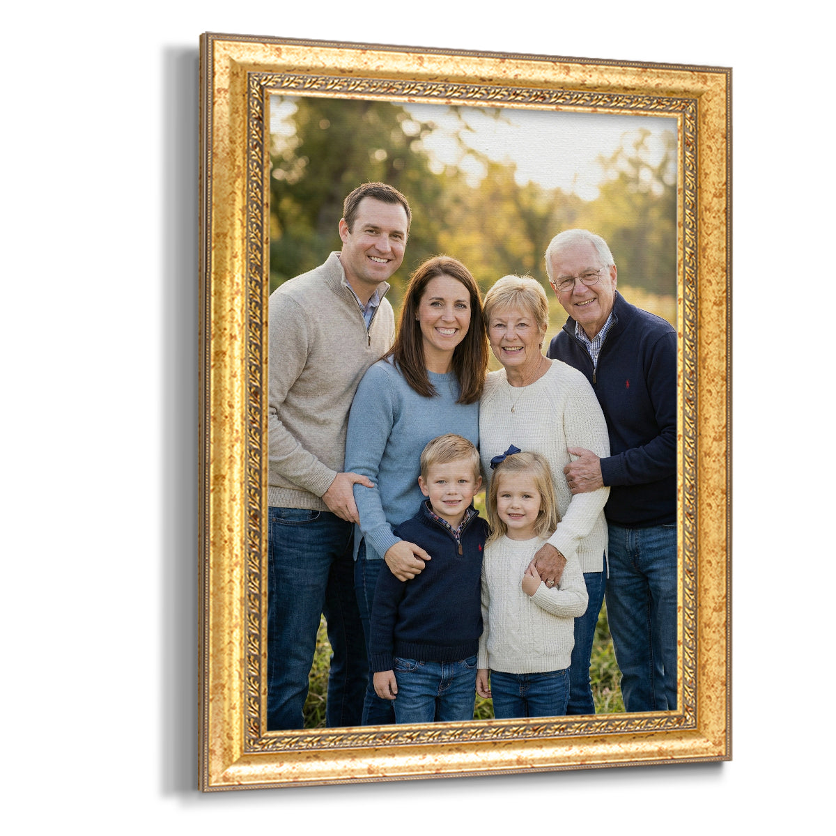 Custom Framed Canvas - Traditional & Ornate Collection