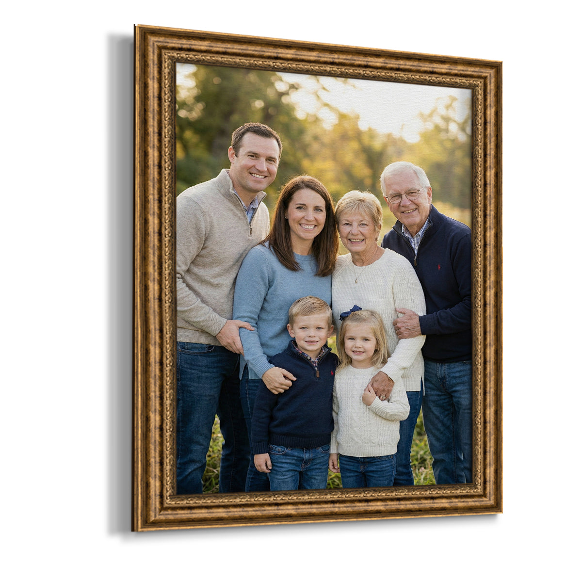Custom Framed Canvas - Traditional & Ornate Collection
