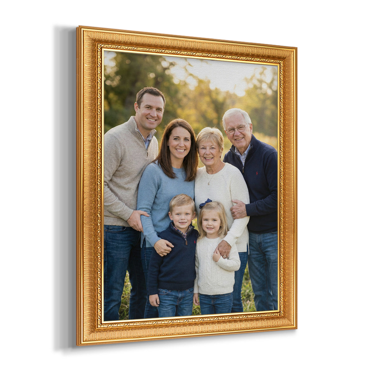Custom Framed Canvas - Traditional & Ornate Collection