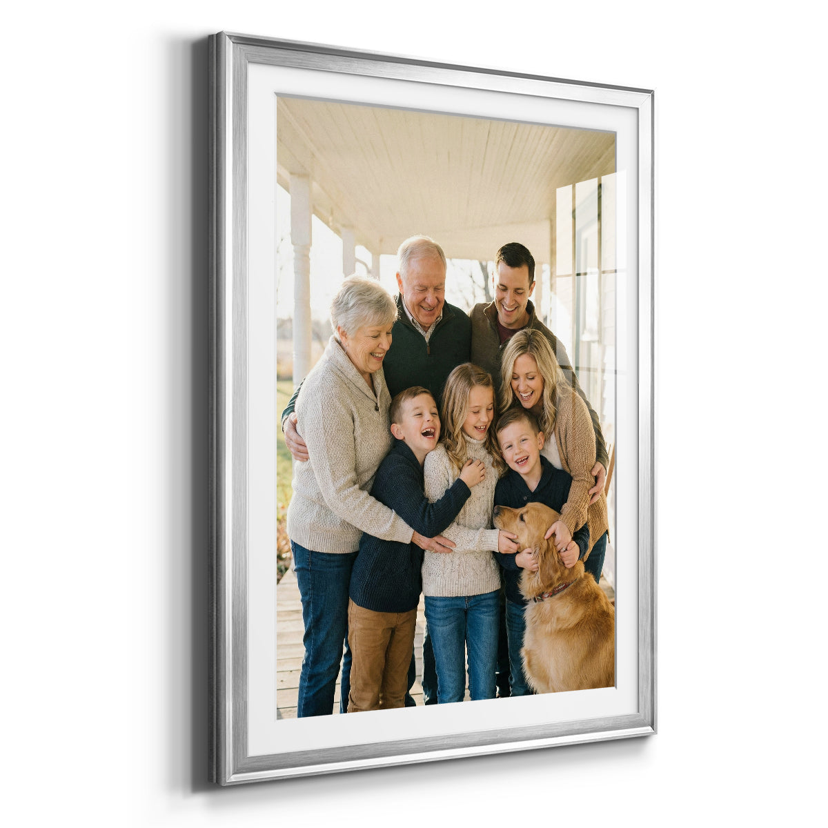 Modern Custom Framed Paper