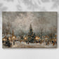 Honeyed Yule Whisper - Canvas Art Print
