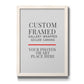 Custom Rustic Frames - Gallery Wrapped Canvas or Prints