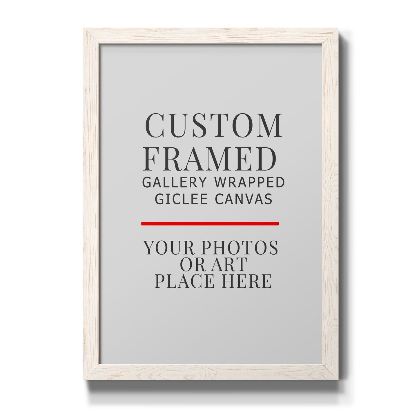 Custom Rustic Frames - Gallery Wrapped Canvas or Prints