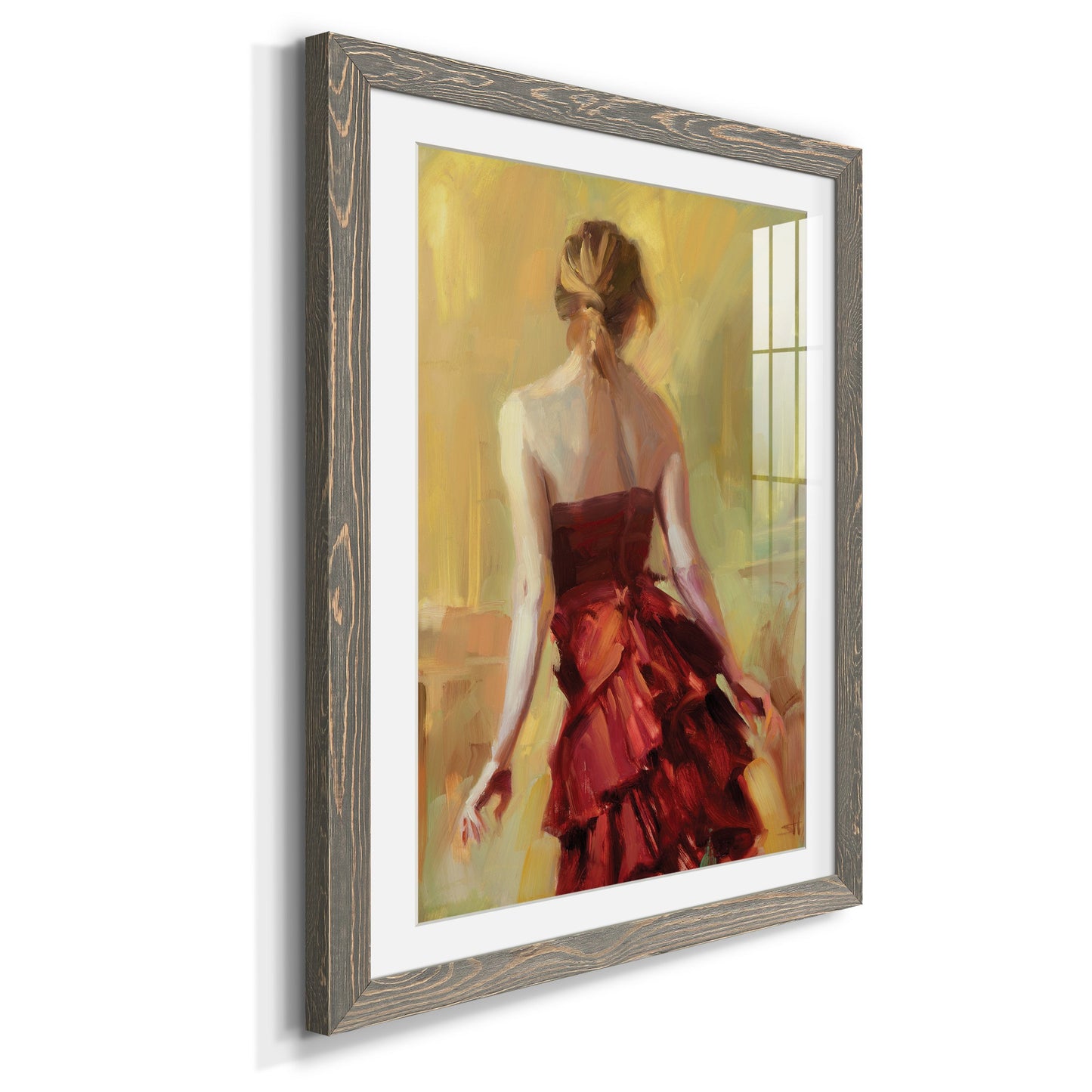 Copper Reflection - Premium Framed Print - Distressed Barnwood Frame - Ready to Hang