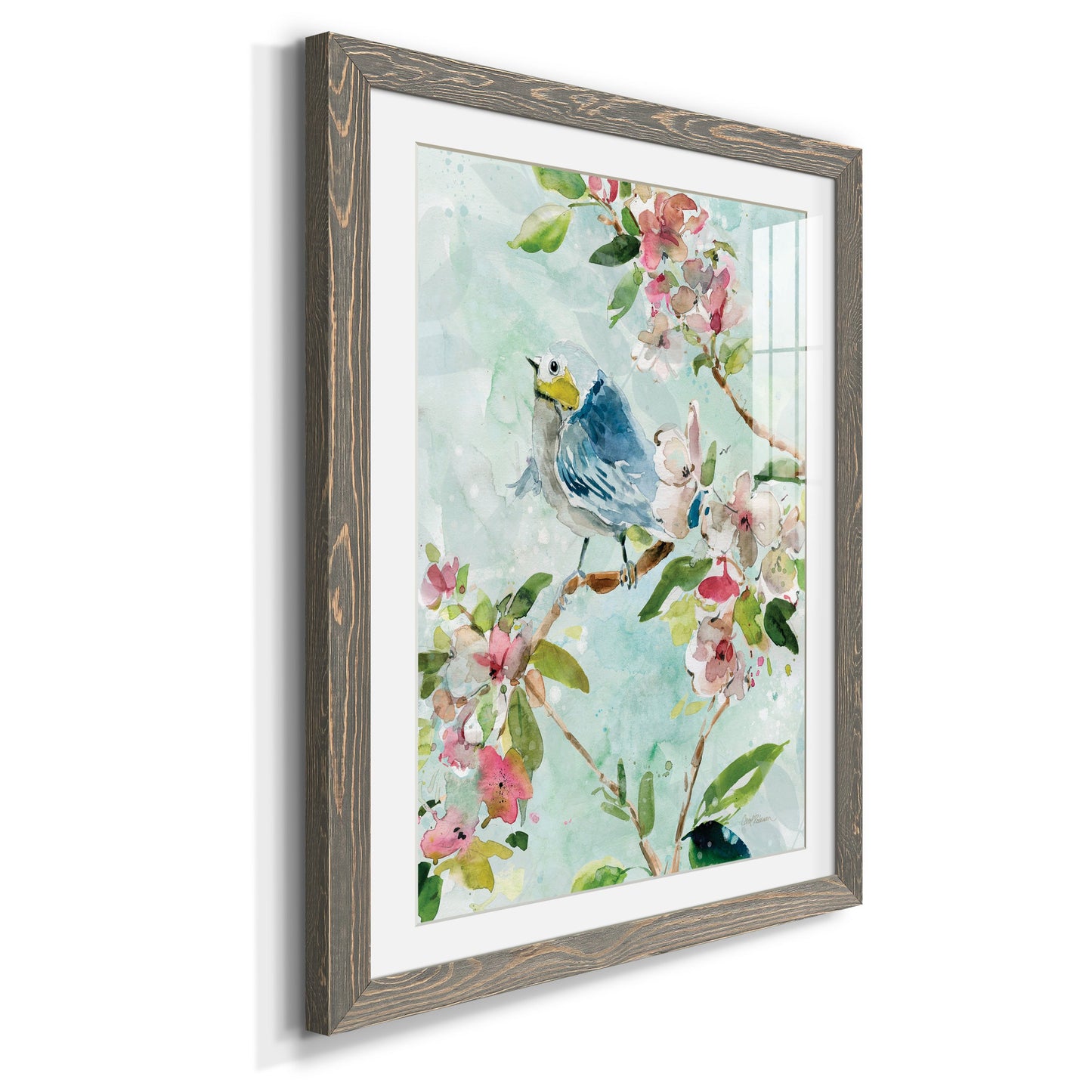 Asbury Garden Song II - Premium Framed Print - Distressed Barnwood Frame - Ready to Hang