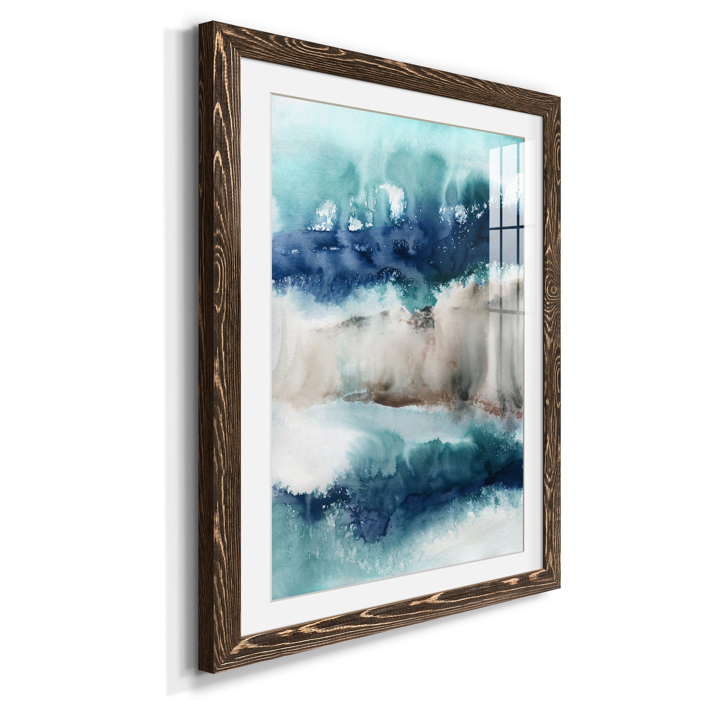 Shifting Sands - Premium Framed Print - Distressed Barnwood Frame - Ready to Hang