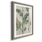 Modern Fronds II - Premium Framed Print - Distressed Barnwood Frame - Ready to Hang