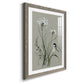 Bouquet of Grace Bird II - Premium Framed Print - Distressed Barnwood Frame - Ready to Hang