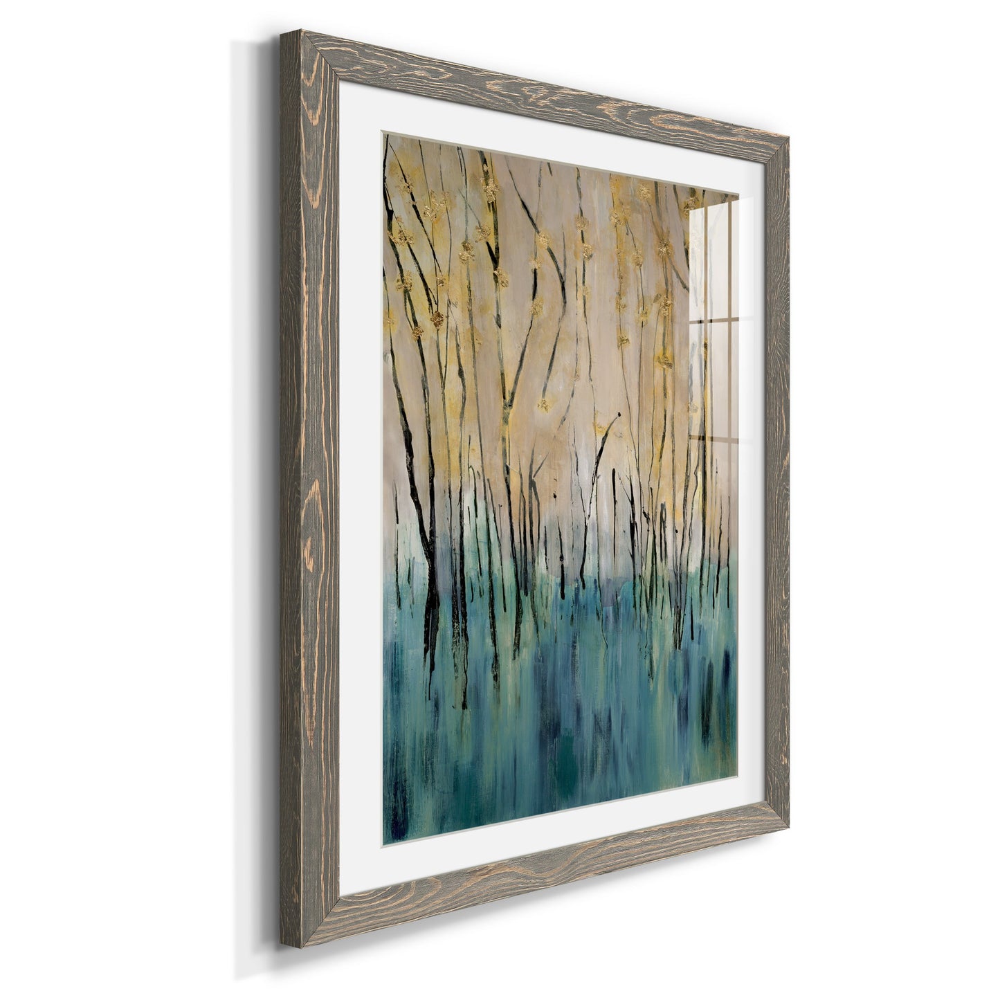 Mountain Air - Premium Framed Print - Distressed Barnwood Frame - Ready to Hang