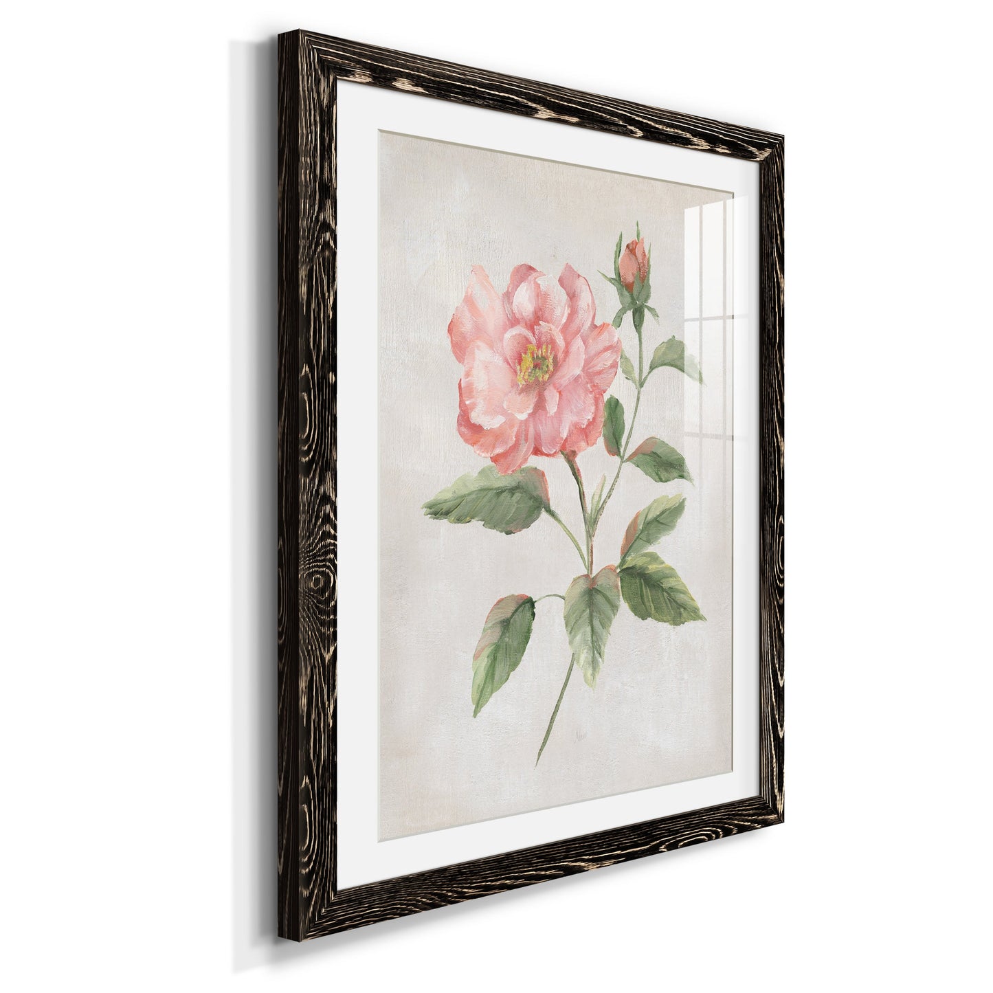 Grandiflora II - Premium Framed Print - Distressed Barnwood Frame - Ready to Hang