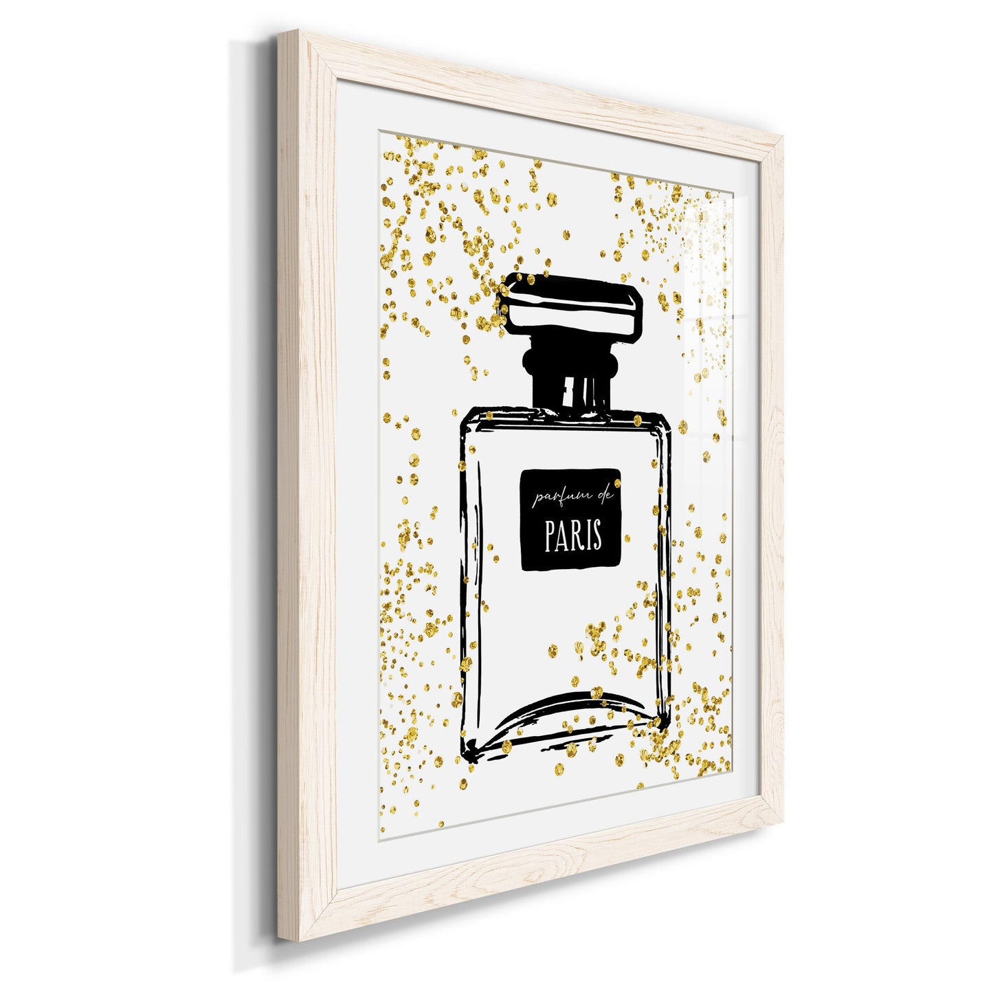 Glitter Perfume I - Premium Framed Print - Distressed Barnwood Frame - Ready to Hang