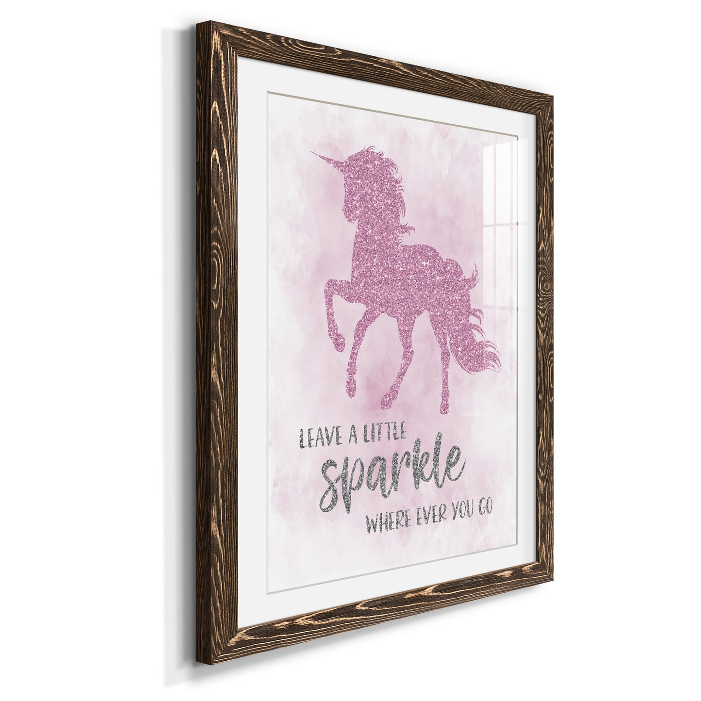 Sparkle - Premium Framed Print - Distressed Barnwood Frame - Ready to Hang