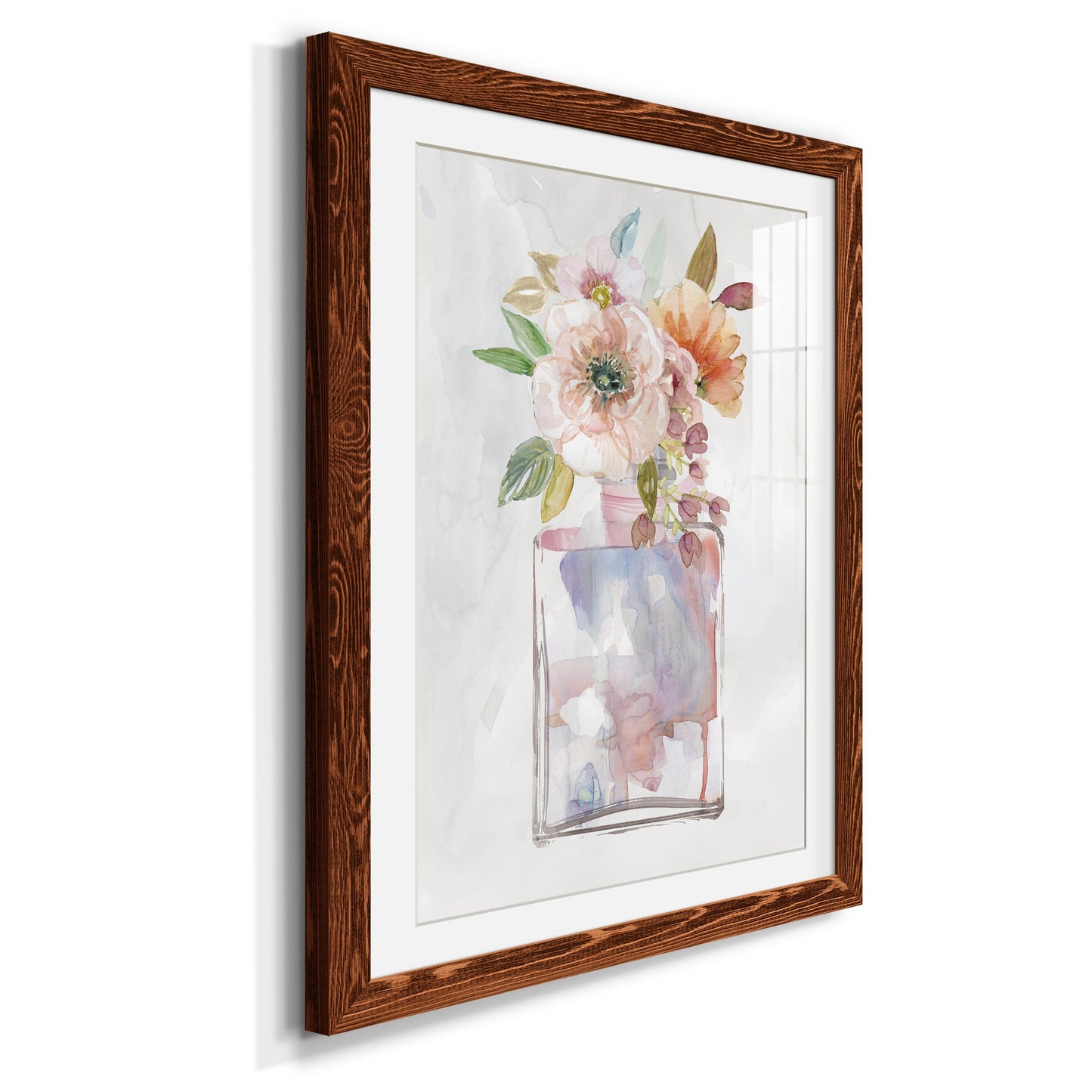 Mini Bouquet II - Premium Framed Print - Distressed Barnwood Frame - Ready to Hang