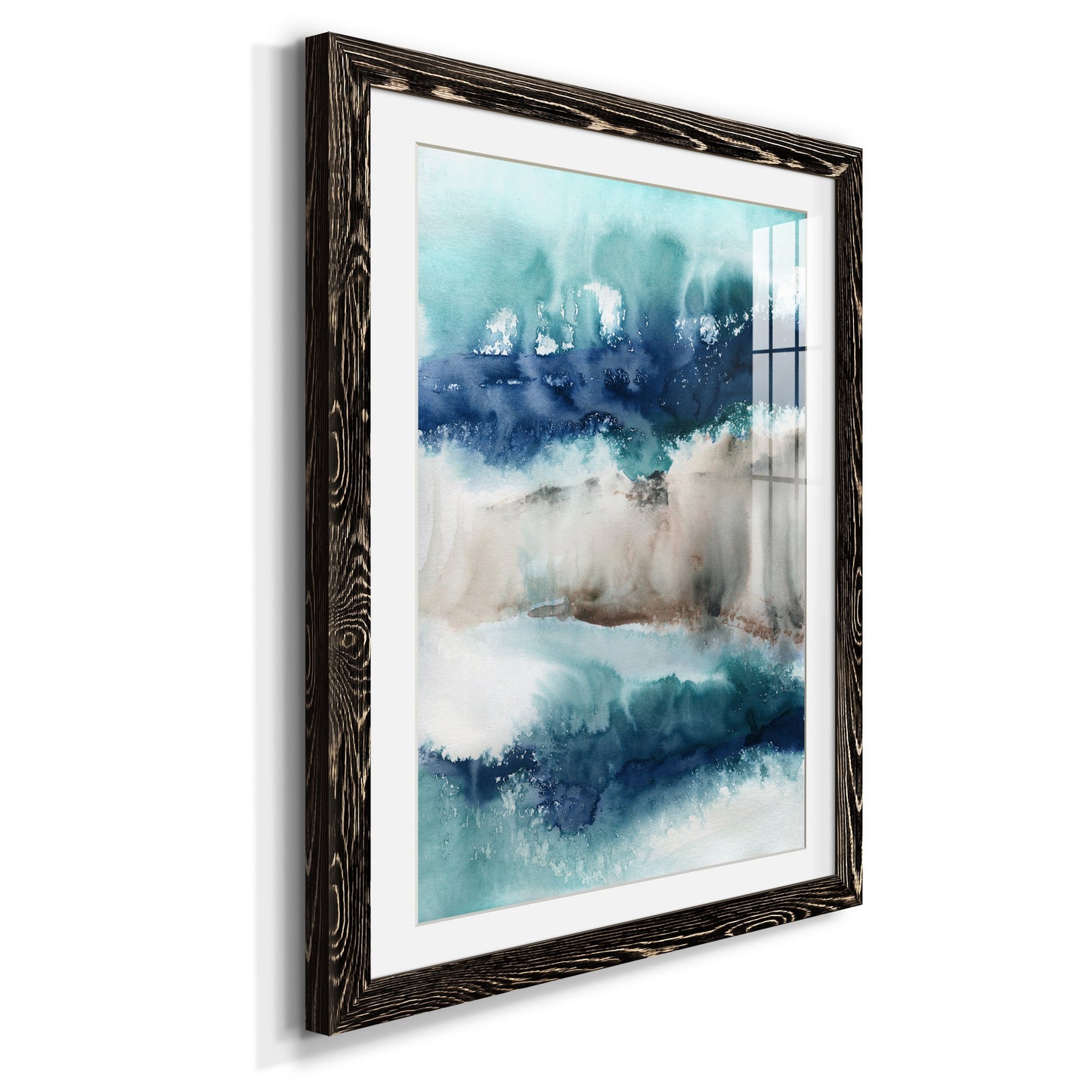 Shifting Sands - Premium Framed Print - Distressed Barnwood Frame - Ready to Hang