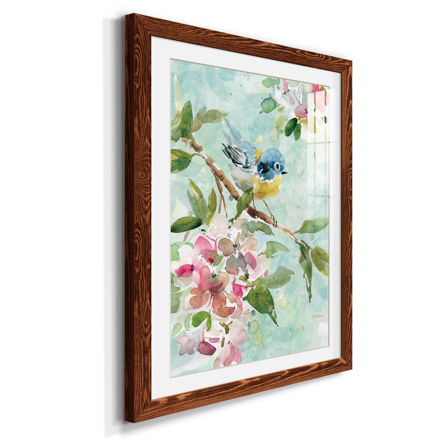 Asbury Garden Song I - Premium Framed Print - Distressed Barnwood Frame - Ready to Hang