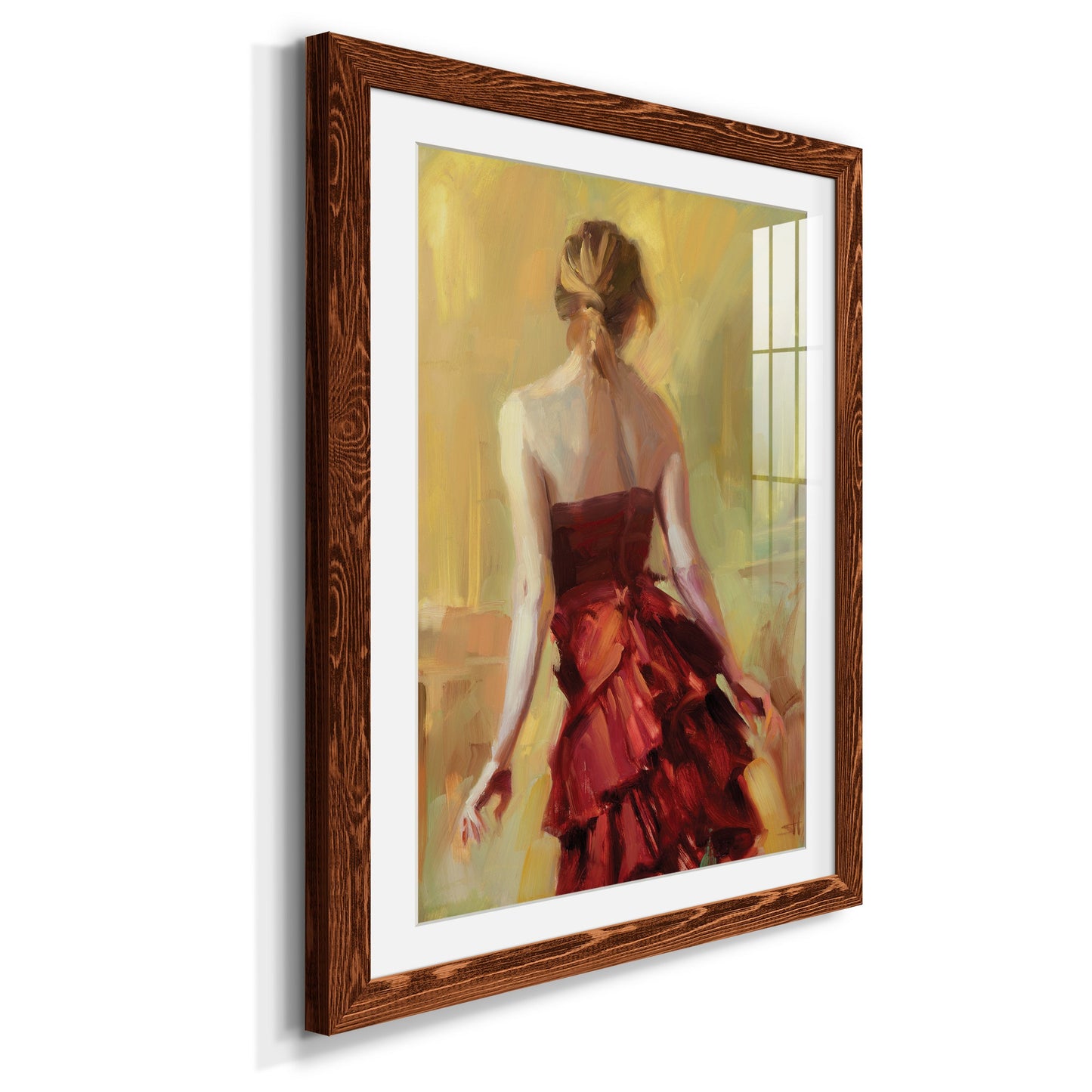 Copper Reflection - Premium Framed Print - Distressed Barnwood Frame - Ready to Hang