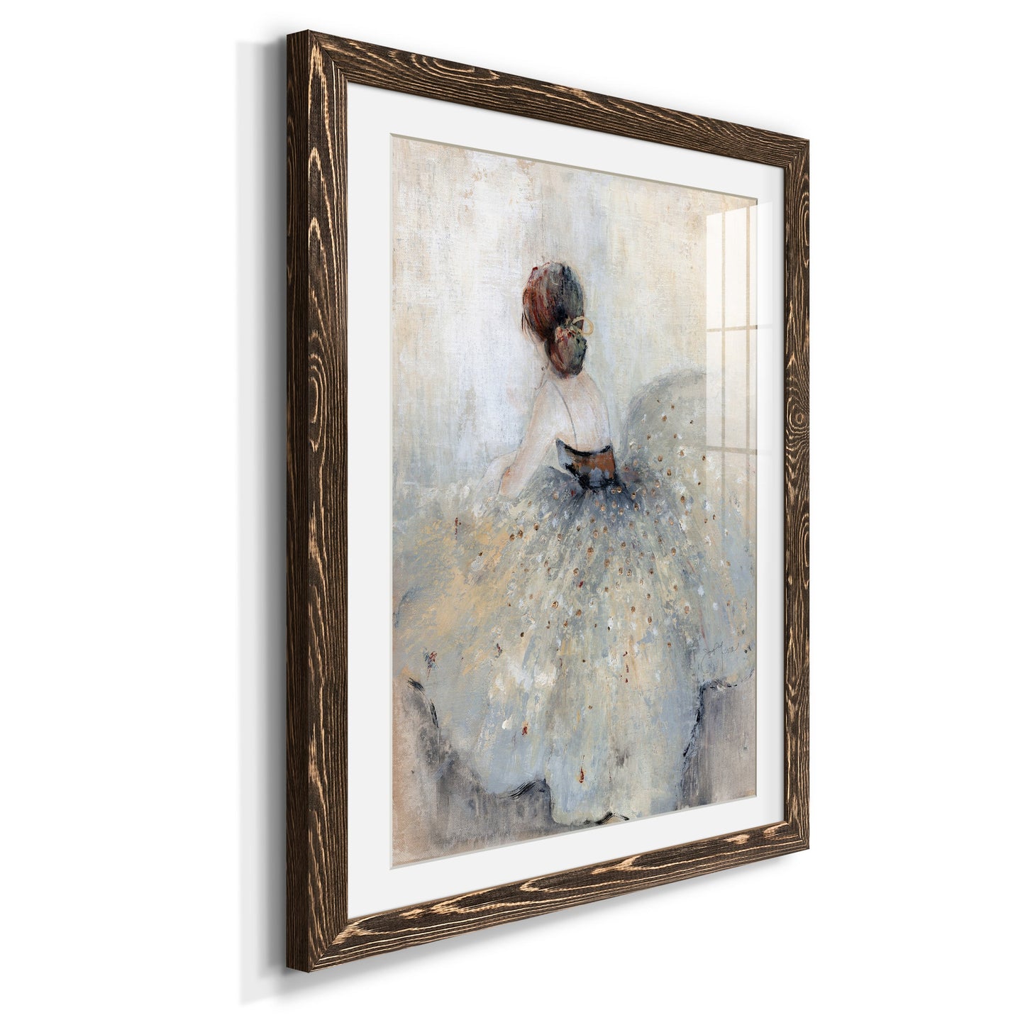 At A Glance - Premium Framed Print - Distressed Barnwood Frame - Ready to Hang