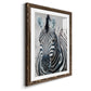 Namibia Zebra - Premium Framed Print - Distressed Barnwood Frame - Ready to Hang