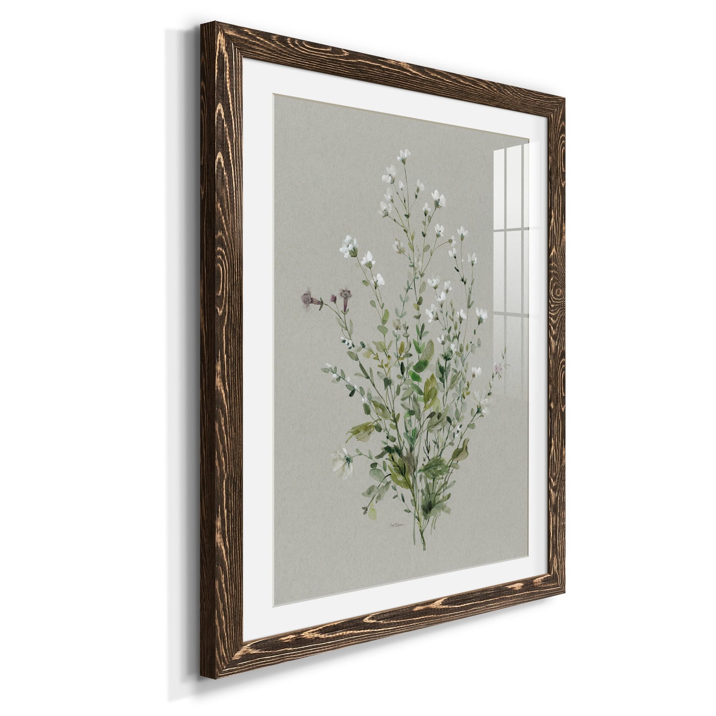 Bouquet of Grace I - Premium Framed Print - Distressed Barnwood Frame - Ready to Hang