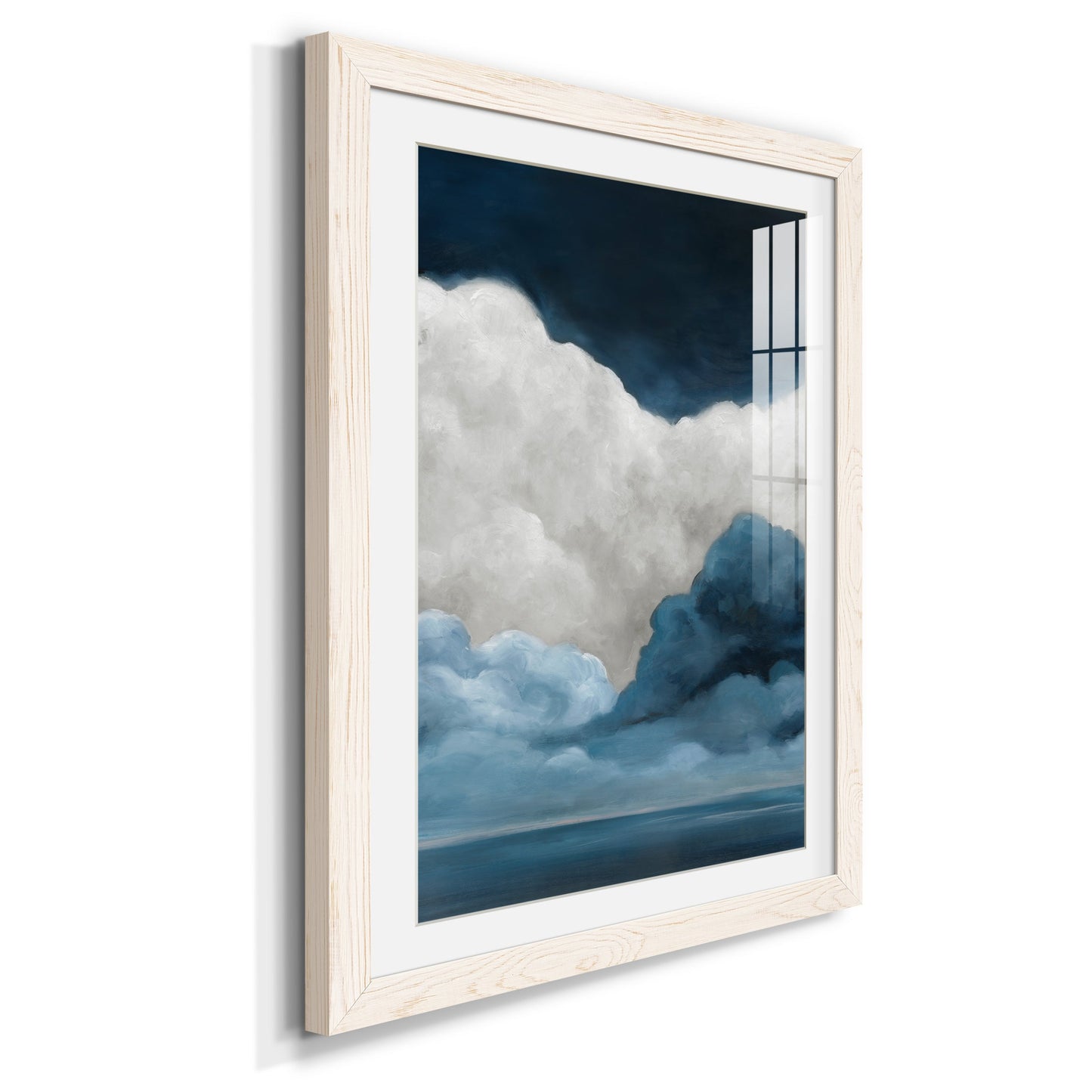 Nature's Drama I - Premium Framed Print - Distressed Barnwood Frame - Ready to Hang