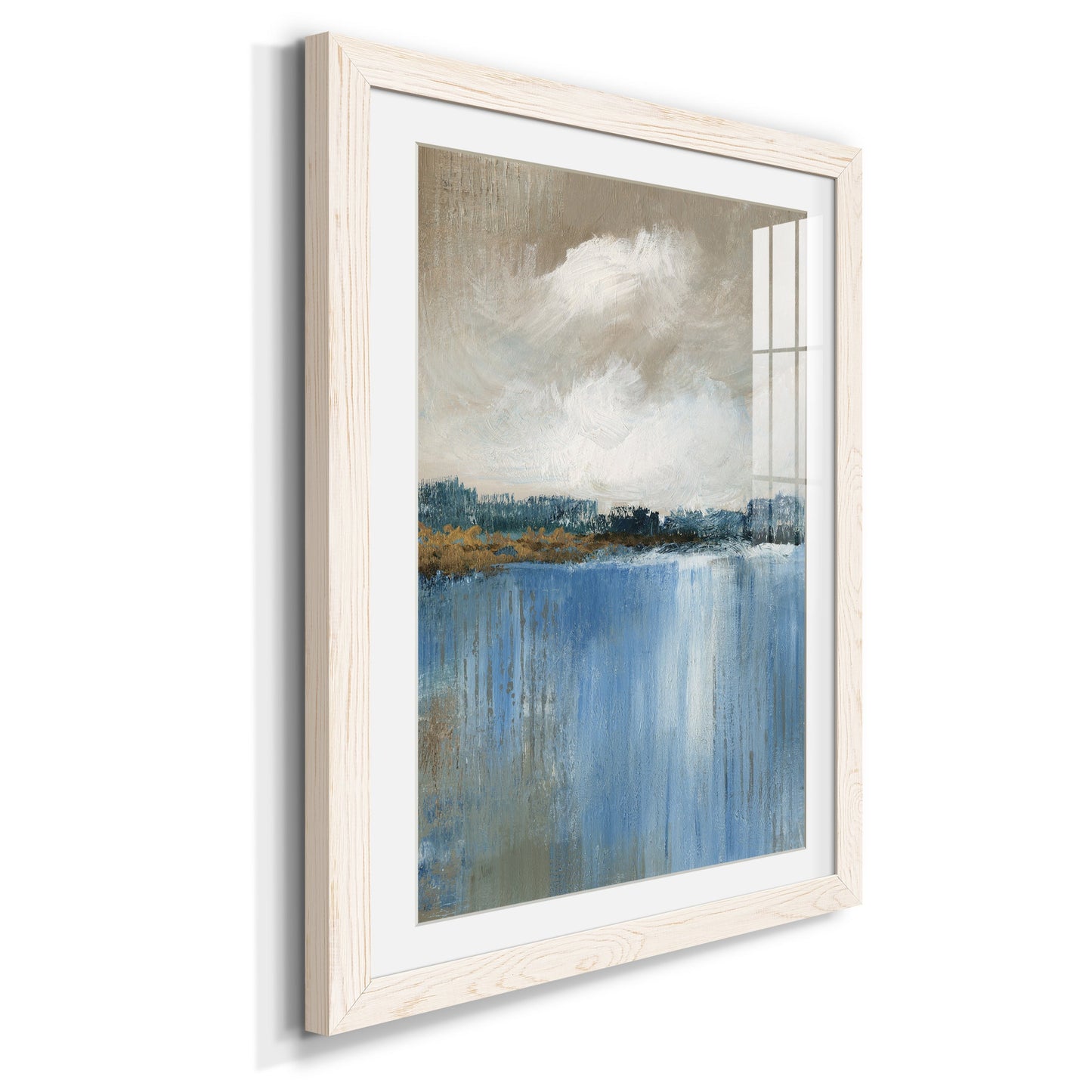 Wind and Water - Premium Framed Print - Distressed Barnwood Frame - Ready to Hang