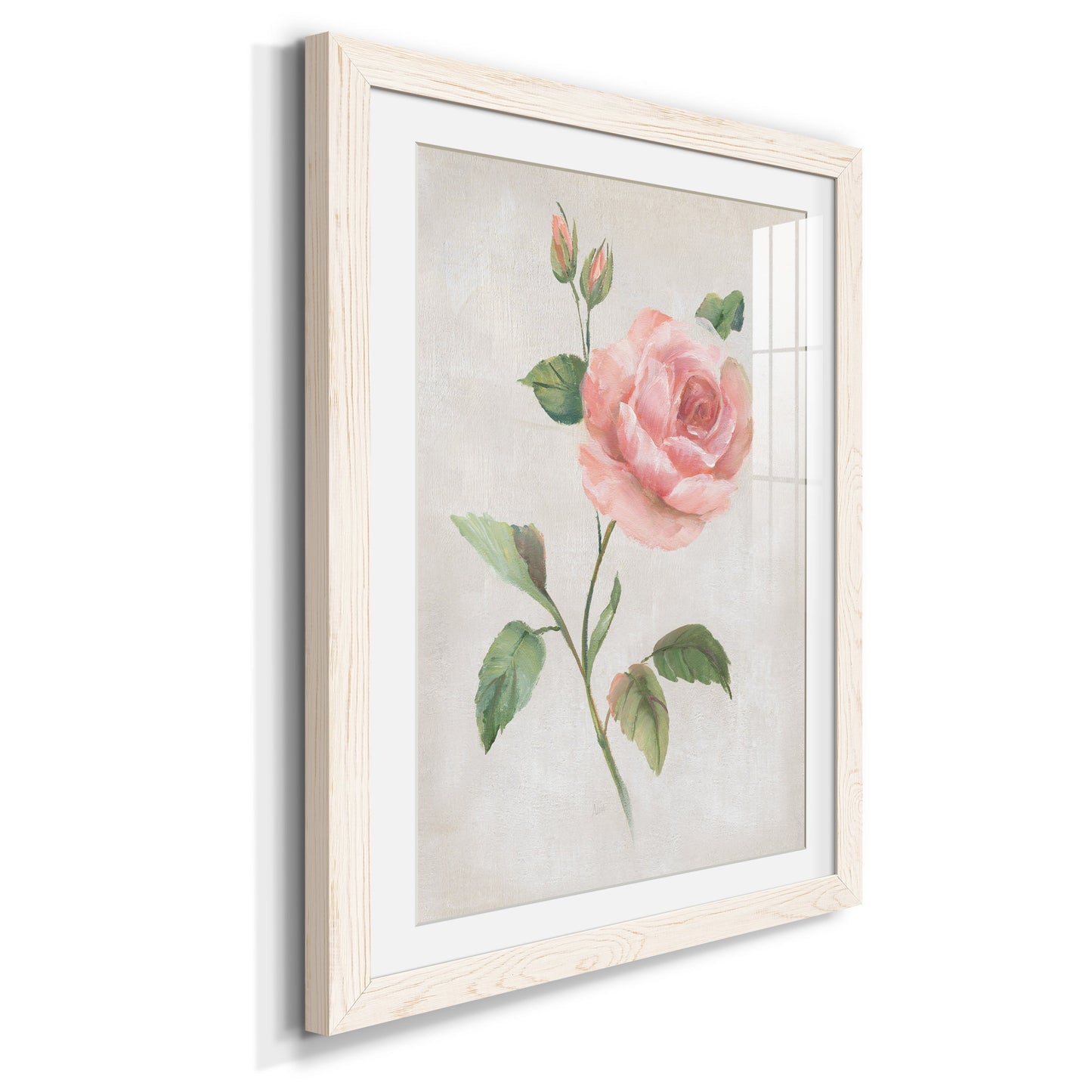 Grandiflora I - Premium Framed Print - Distressed Barnwood Frame - Ready to Hang