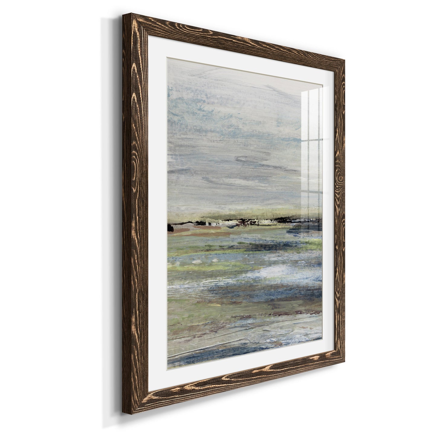 Wetlands I - Premium Framed Print - Distressed Barnwood Frame - Ready to Hang