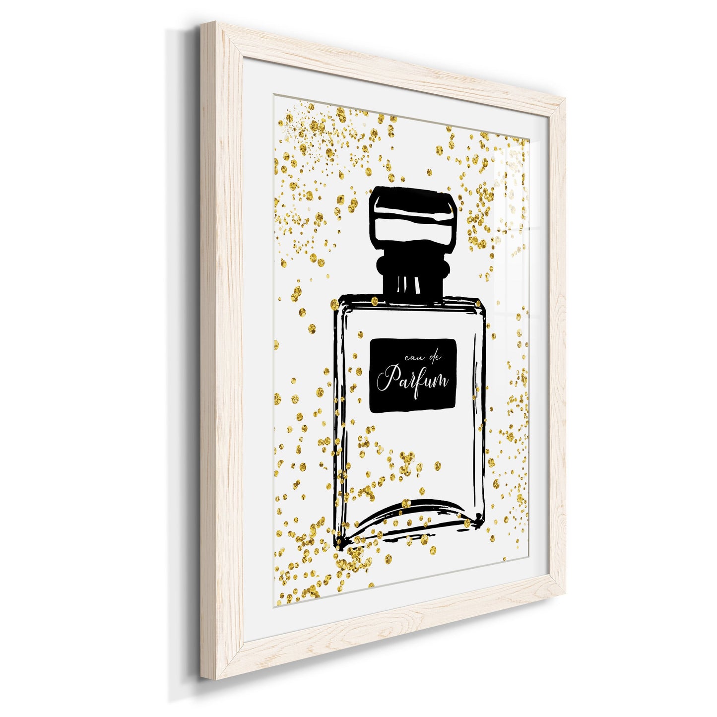 Glitter Perfume II - Premium Framed Print - Distressed Barnwood Frame - Ready to Hang