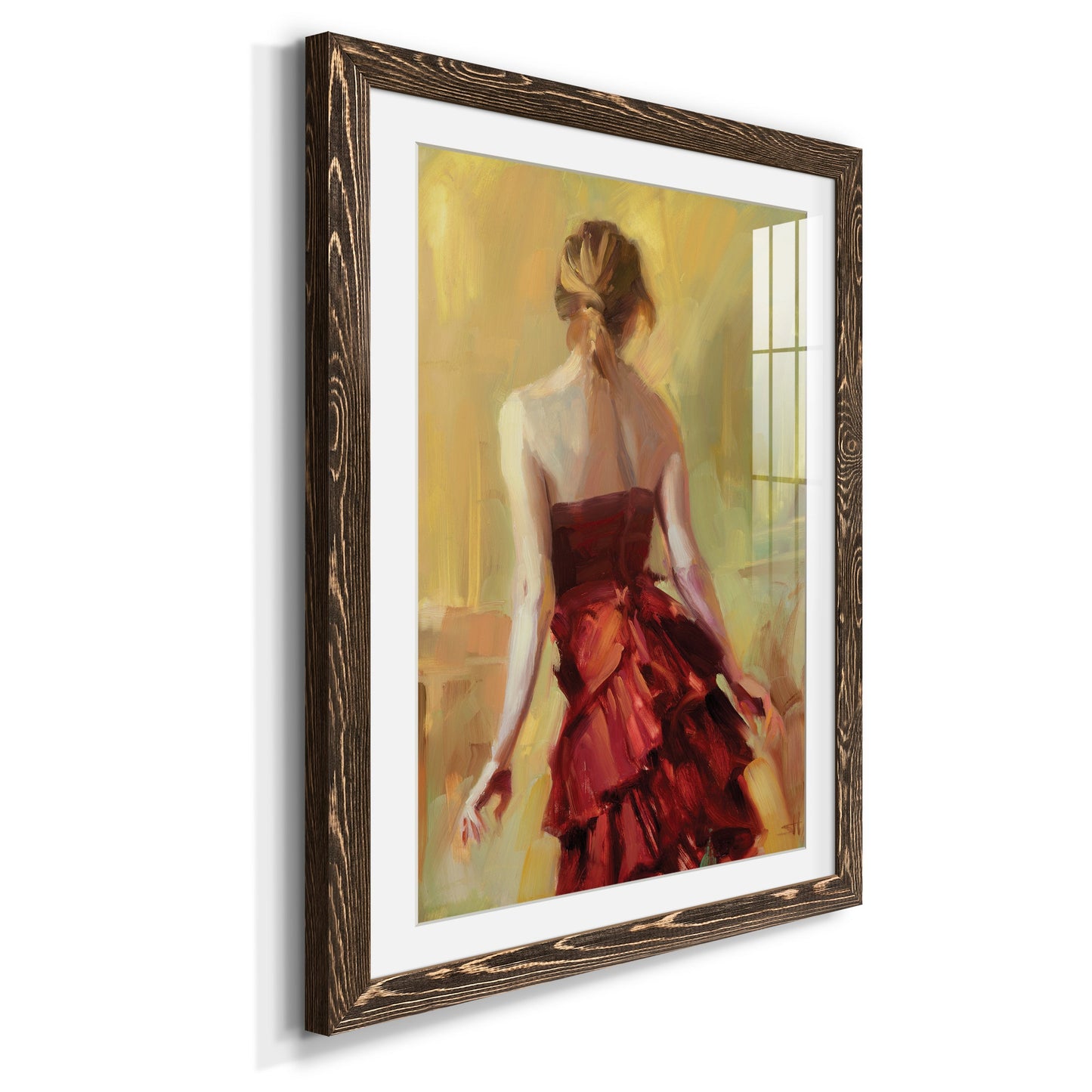 Copper Reflection - Premium Framed Print - Distressed Barnwood Frame - Ready to Hang